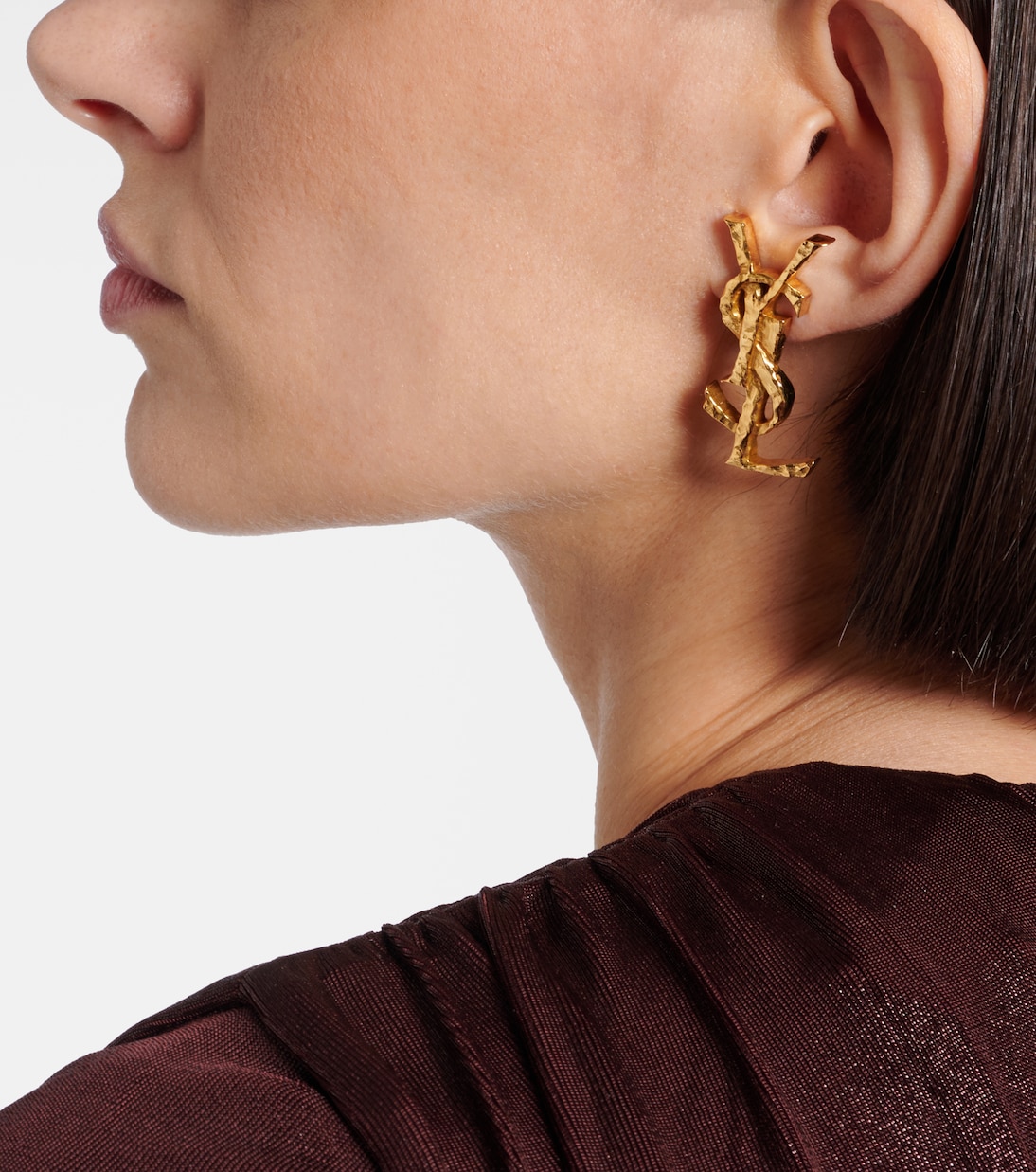 Pendiente de clip Cassandre | Saint Laurent