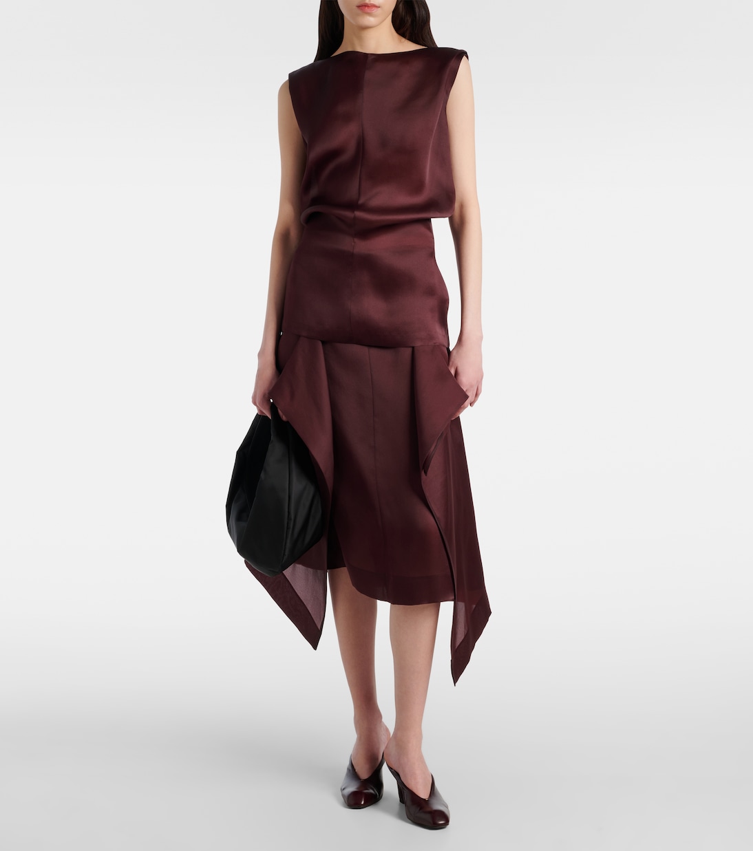 Colt 75 leather wedge mules | Khaite