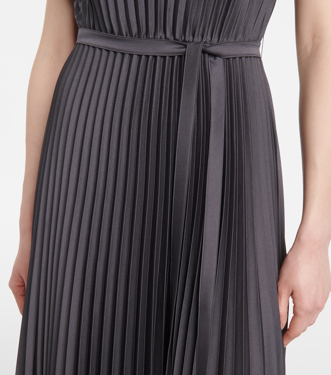 Midikleid Volta aus Satin | Joseph