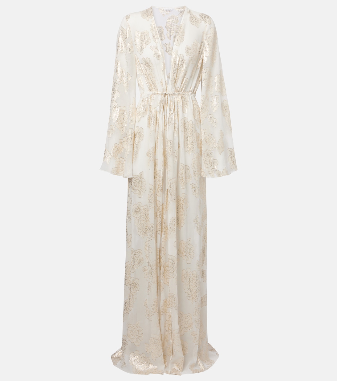 Robe longue Aurelia en soie mélangée | Alexandra Miro