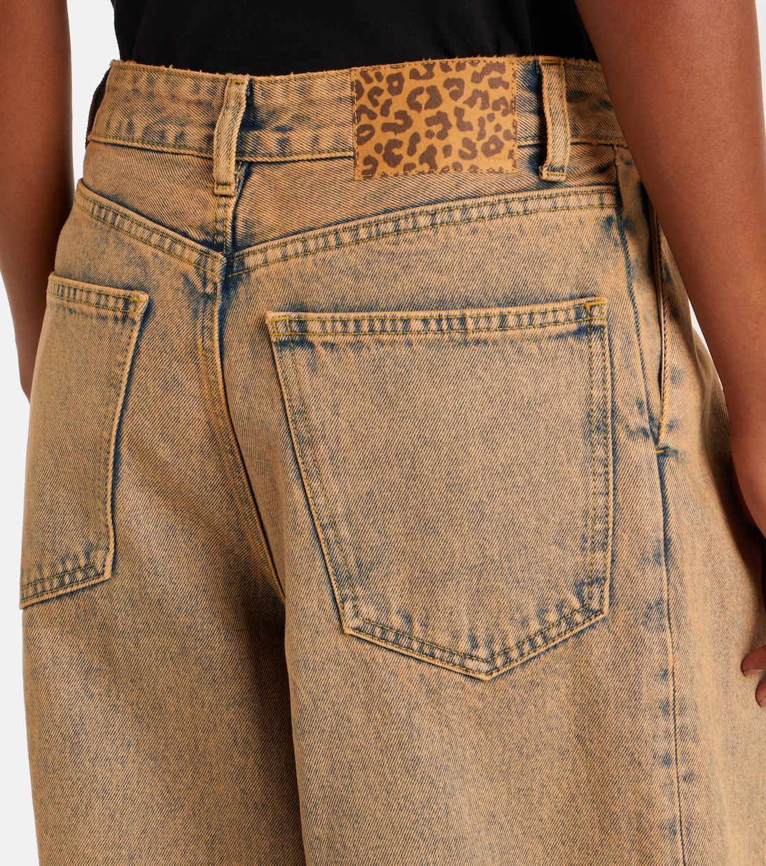 Desert Rose wide-leg jeans | Alanui