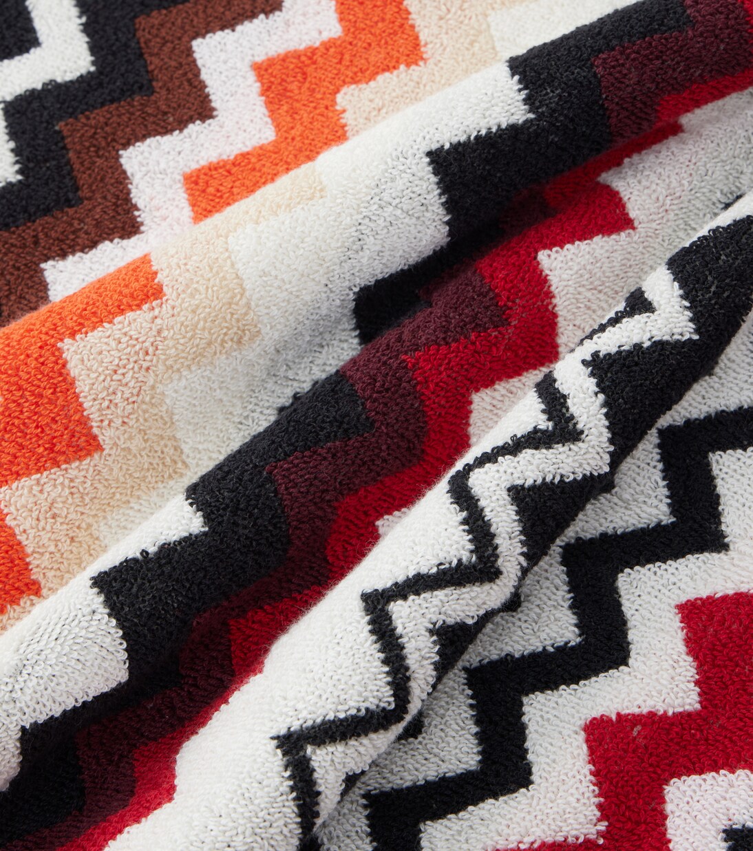 Best Zigzag cotton terry bath sheet | Missoni