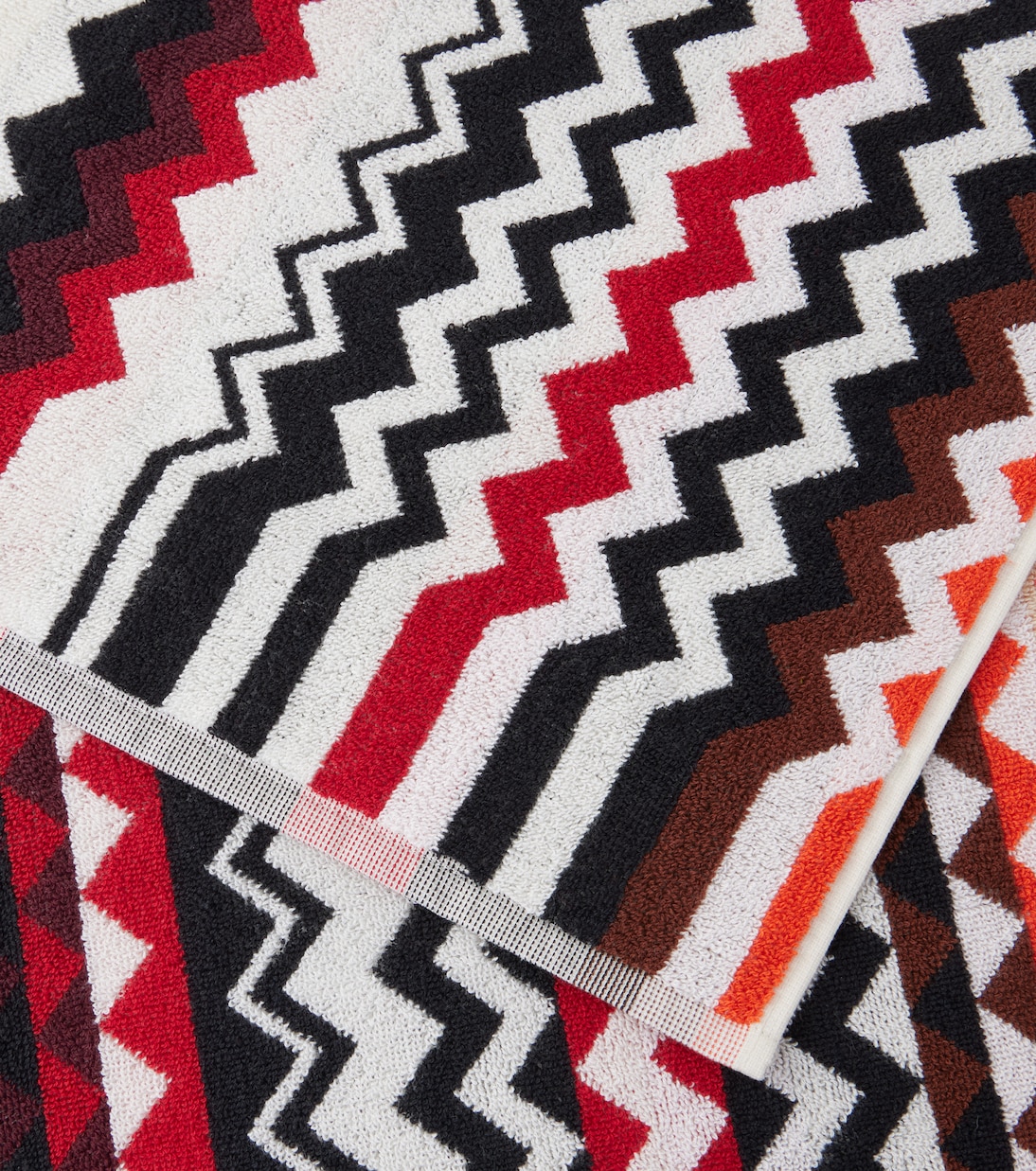 Best Zigzag cotton terry bath sheet | Missoni