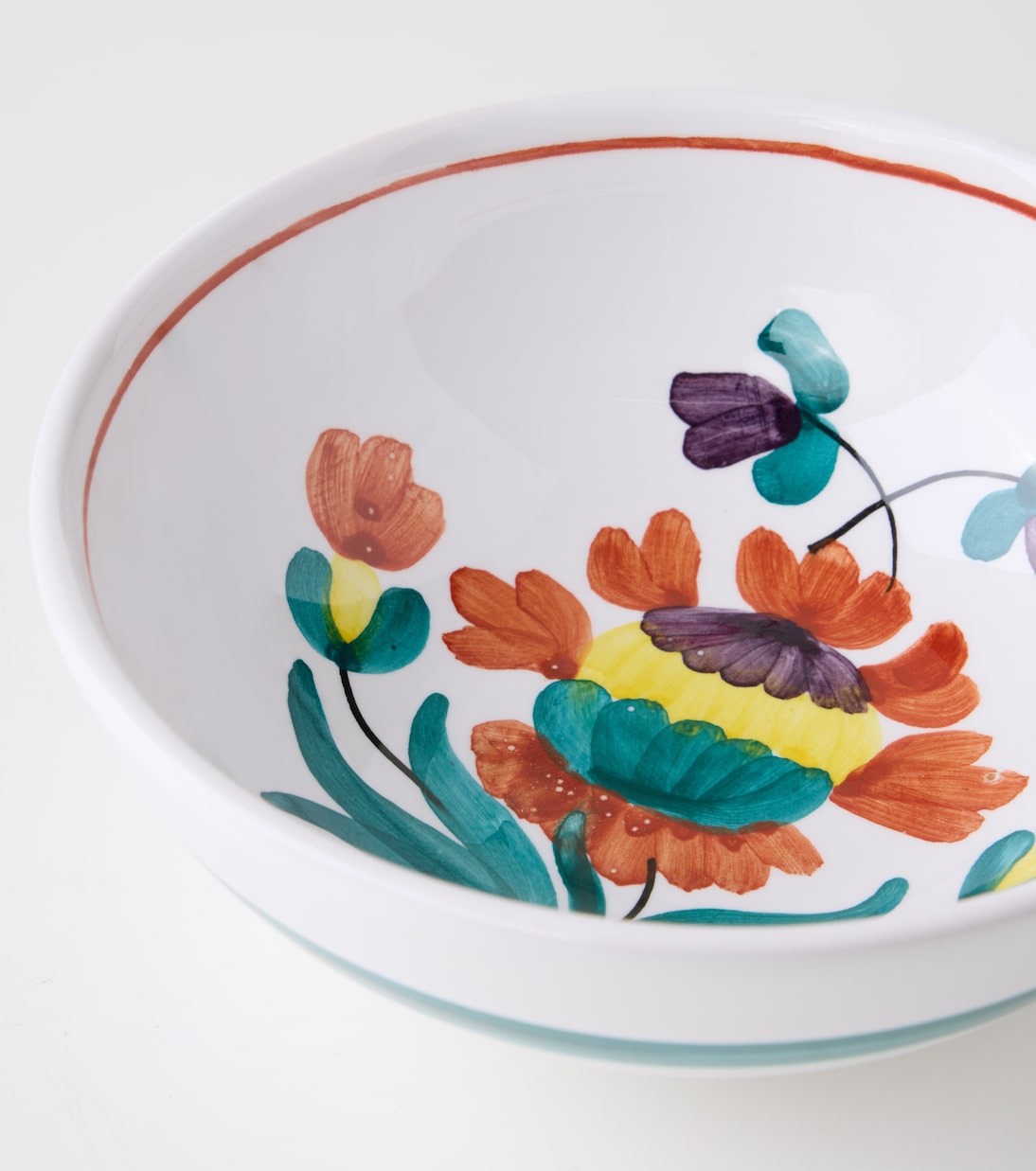 Lia floral ceramic bowl | Cabana
