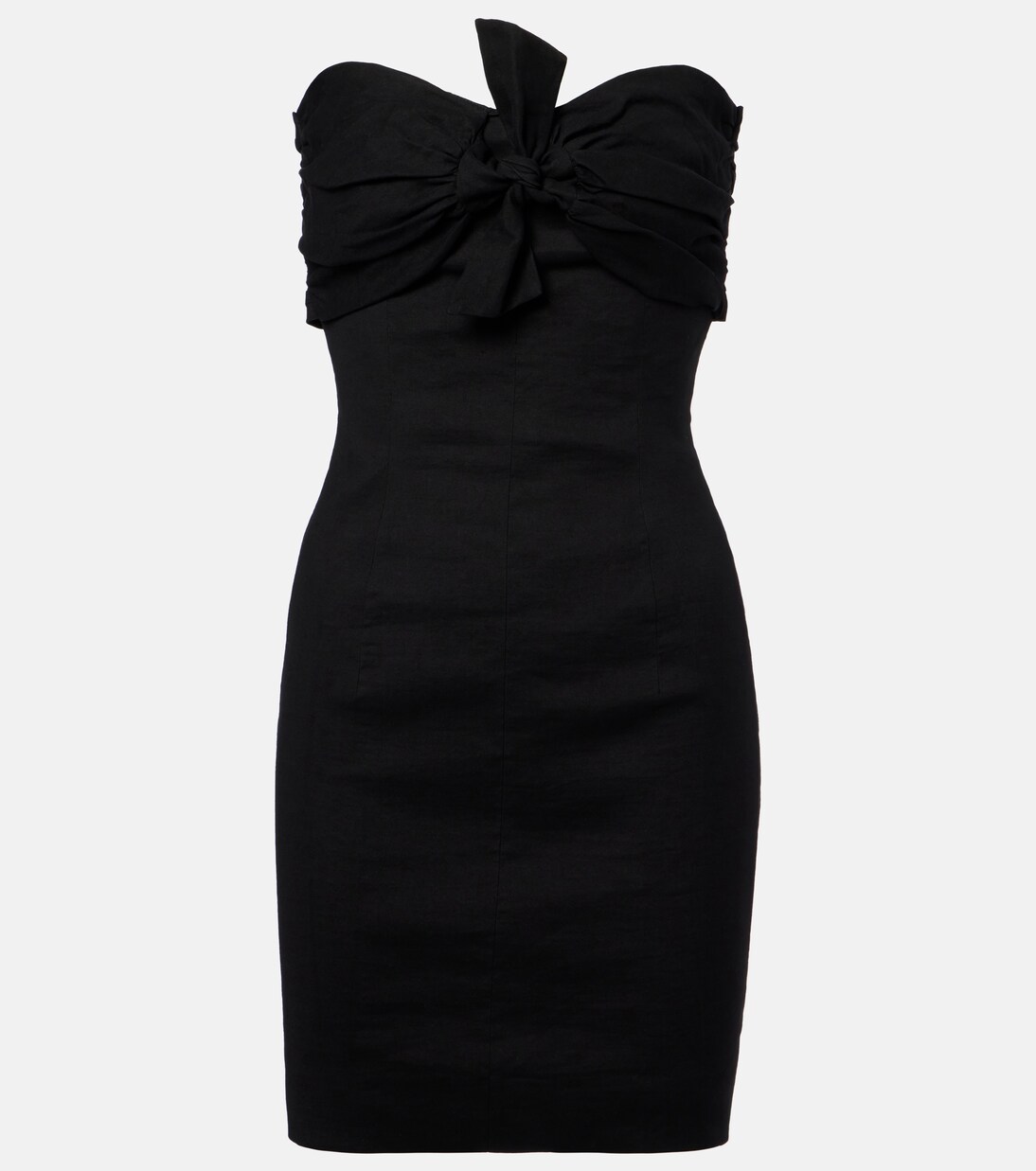 فستان قصير من الكتّان والقطن المخلوط Dipti | Tove