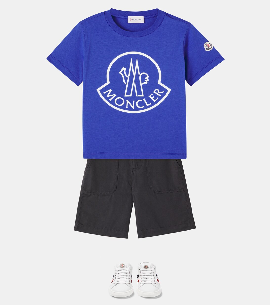 Logo cotton jersey T-shirt | Moncler Enfant