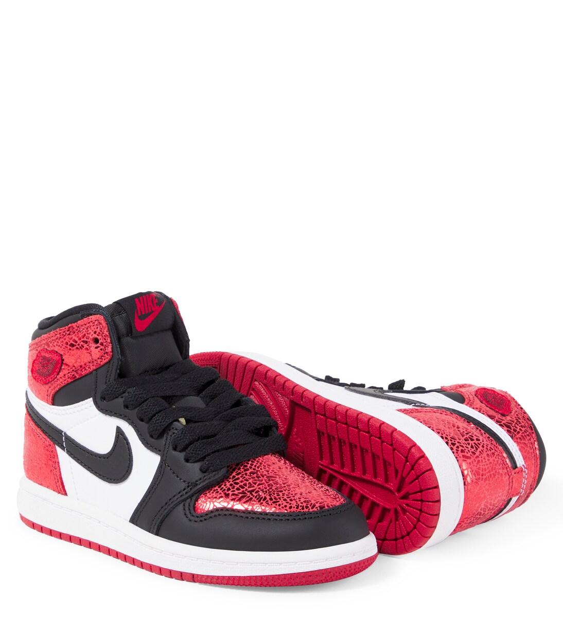 Jordan 1 Retro High OG leather sneakers | Nike Kids