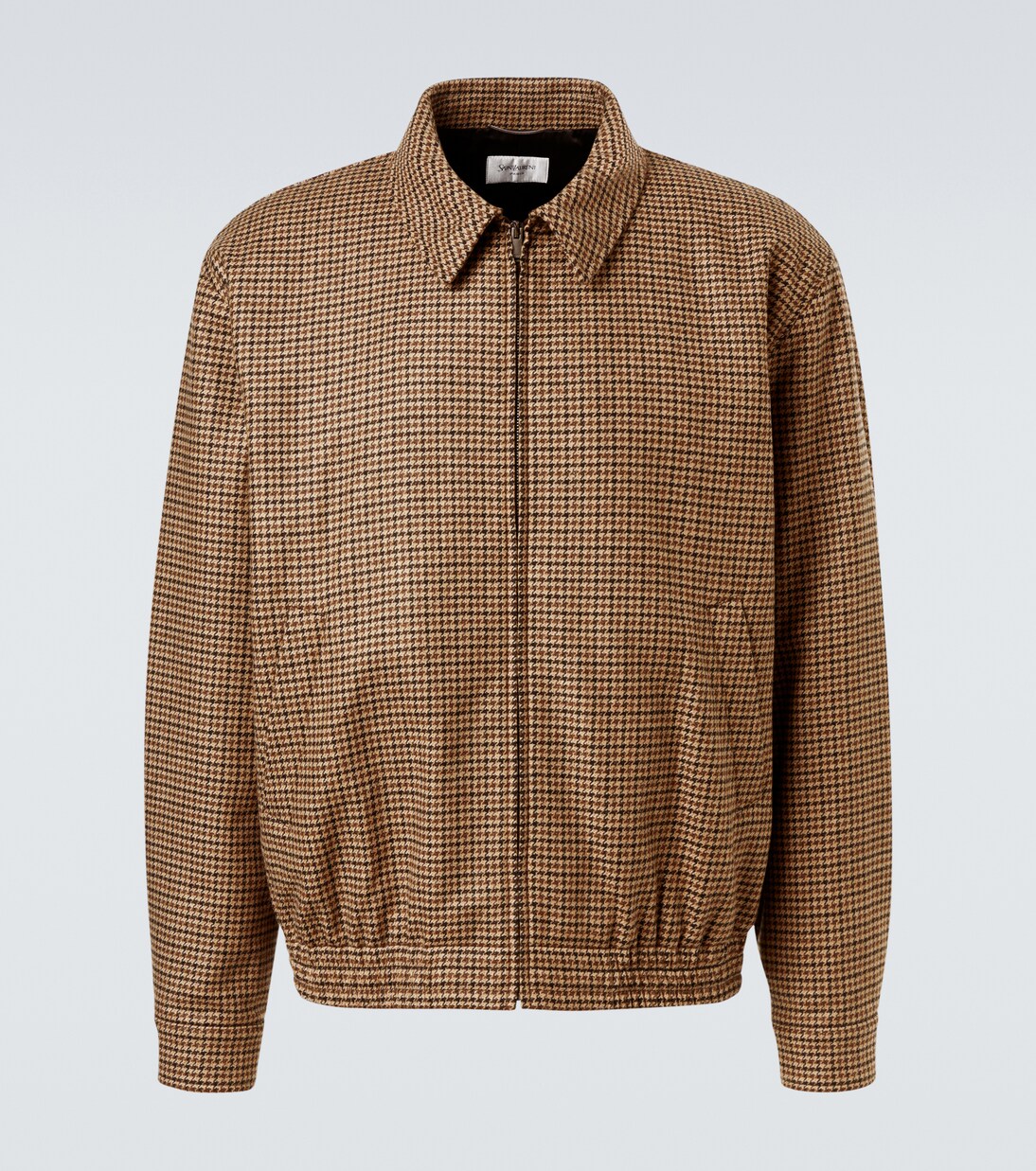 Houndstooth blouson jacket | Saint Laurent