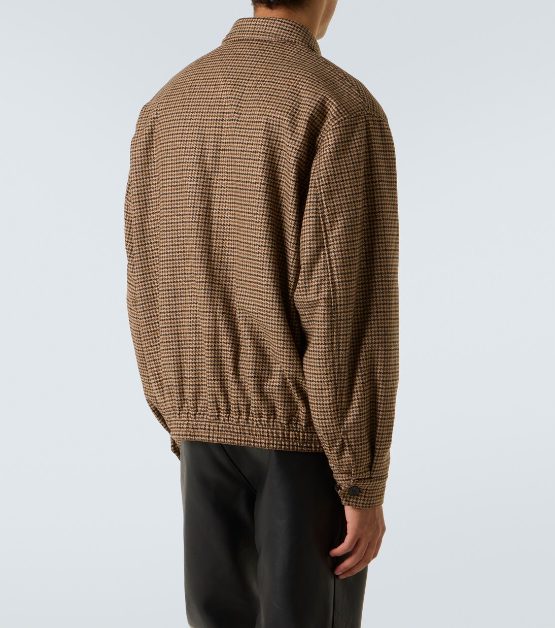 Houndstooth blouson jacket | Saint Laurent