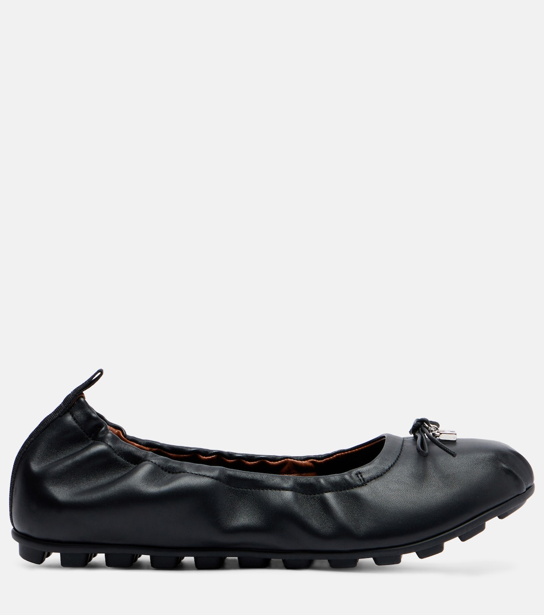 Hogan Olympia leather ballerina flats | Hogan
