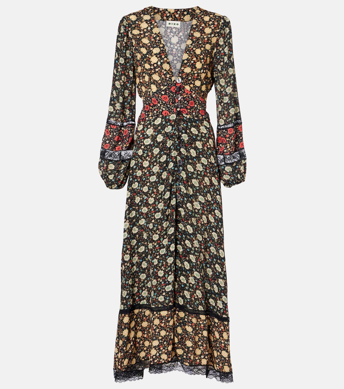 Robe midi Raven imprimée  | Rixo