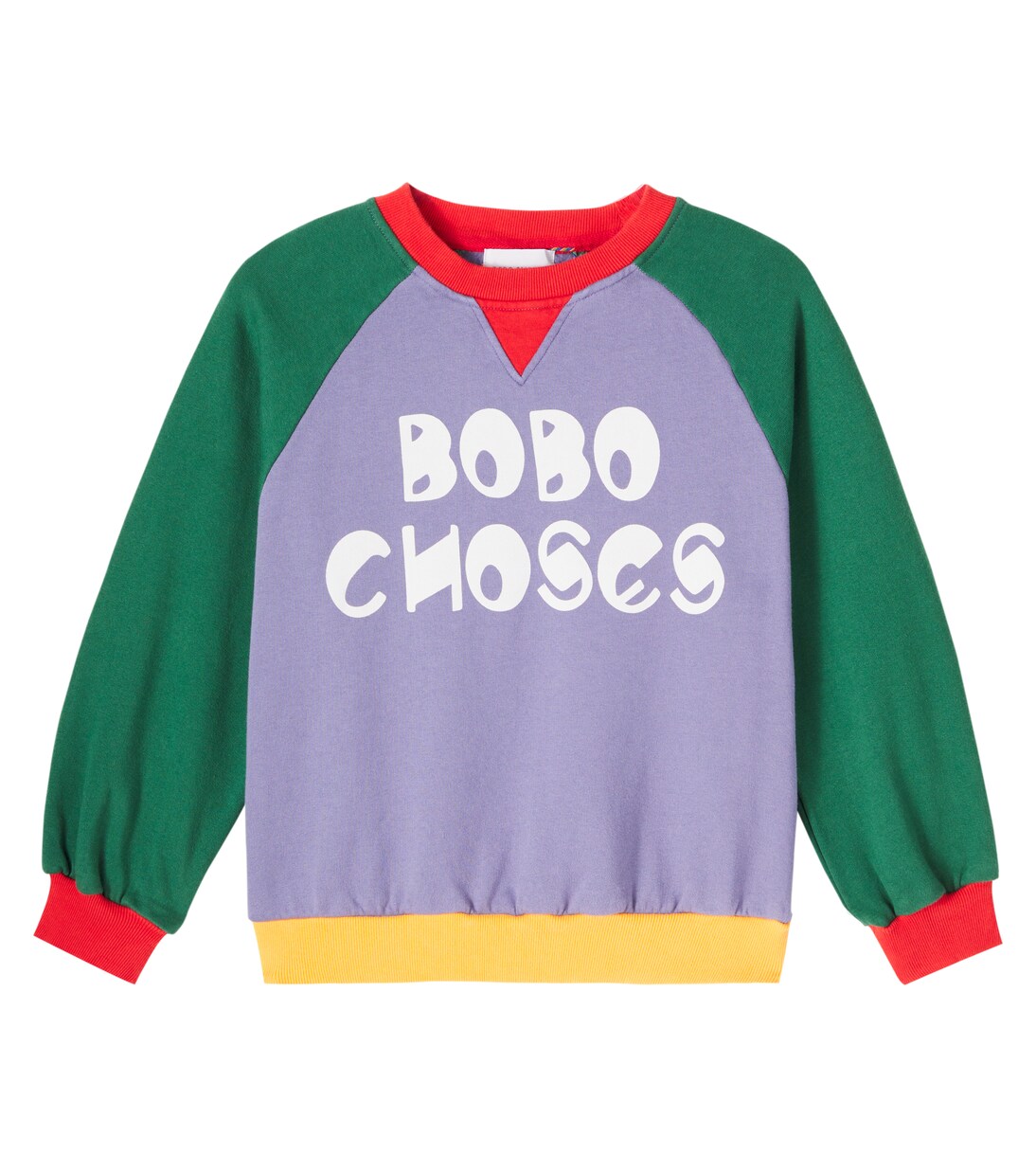Logo cotton sweatshirt | Bobo Choses