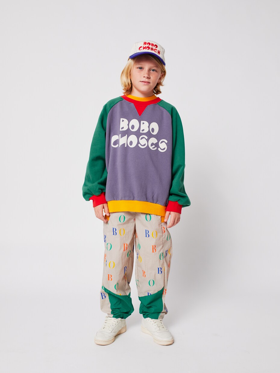 Logo printed sweatpants | Bobo Choses