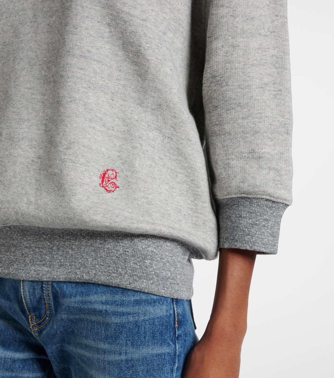 Cotton-blend French Terry sweatshirt | Chloé