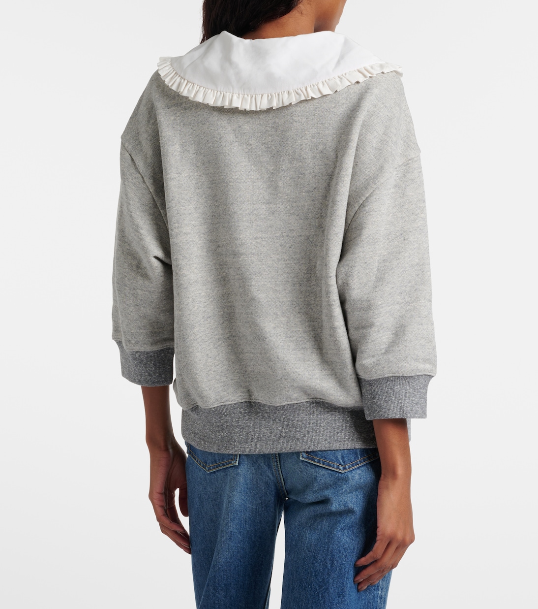 Cotton-blend French Terry sweatshirt | Chloé