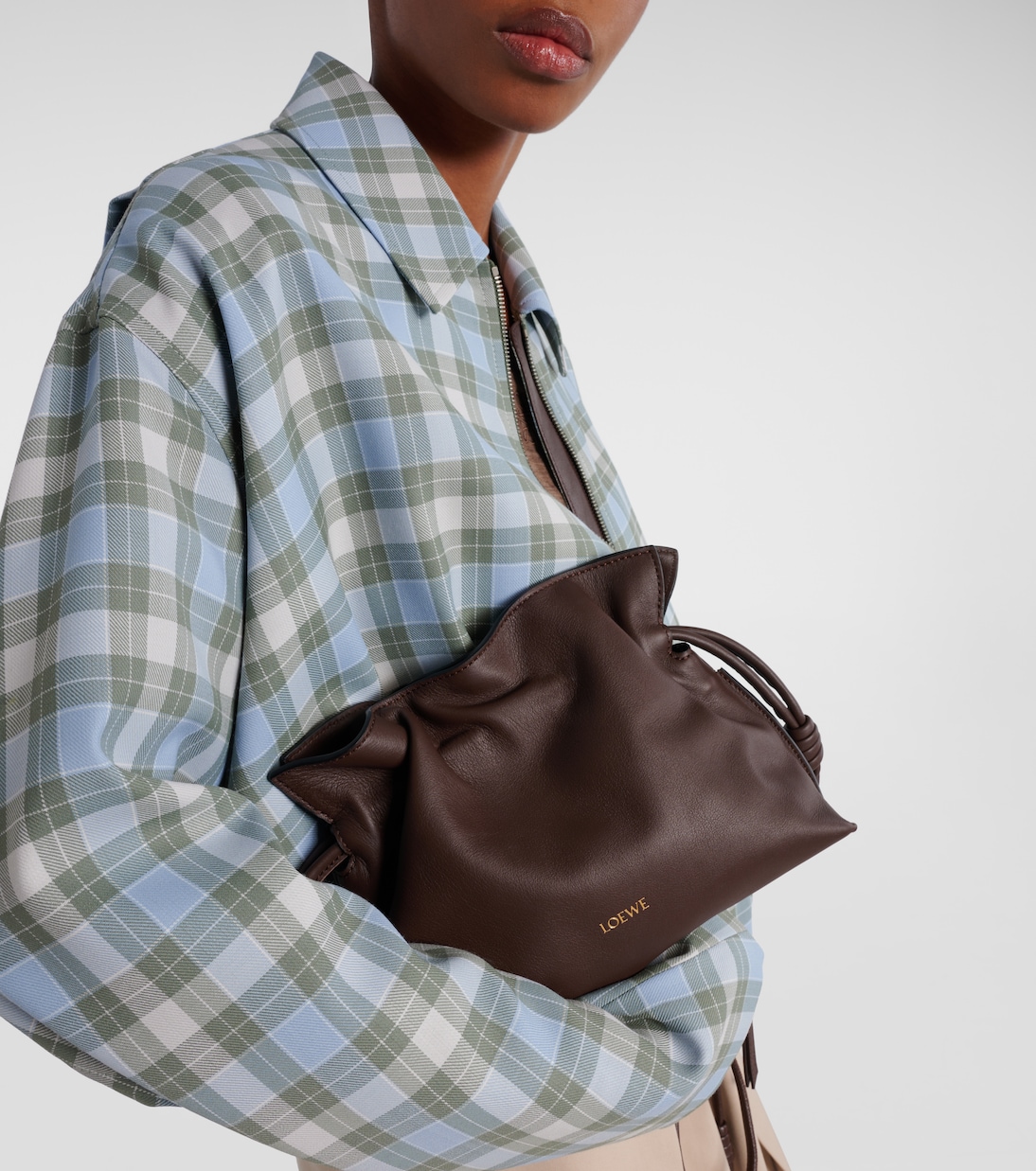 Clutch Flamenco Mini de piel | Loewe