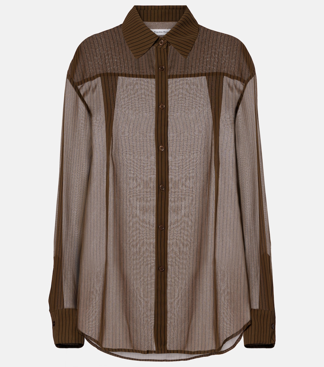 Peri pinstripe shirt | The Frankie Shop