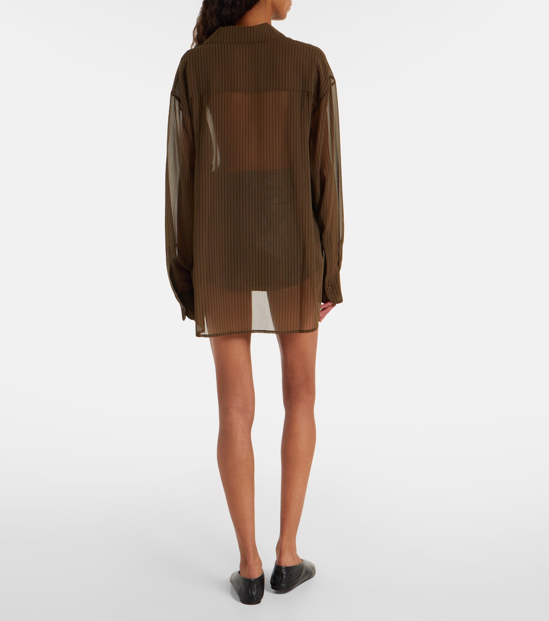 Peri pinstripe shirt | The Frankie Shop