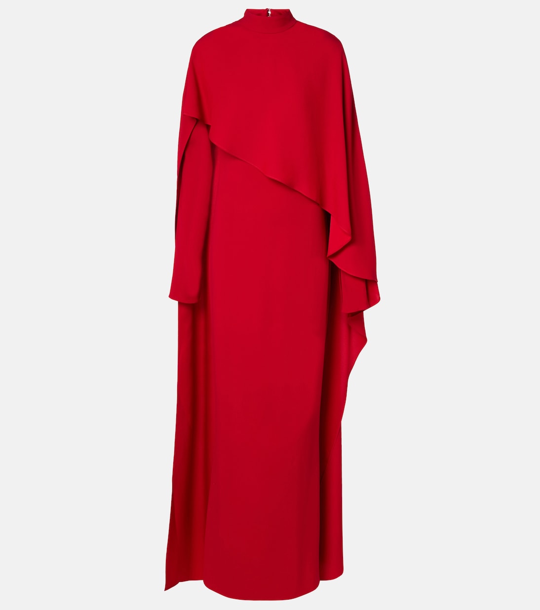 Carrington caped crêpe cady gown | Taller Marmo