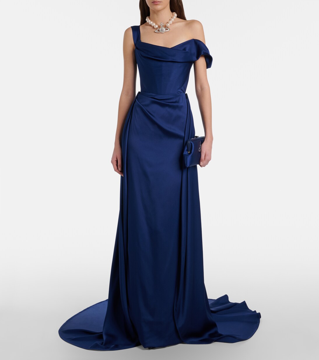 Nova Grace draped asymmetric gown | Vivienne Westwood