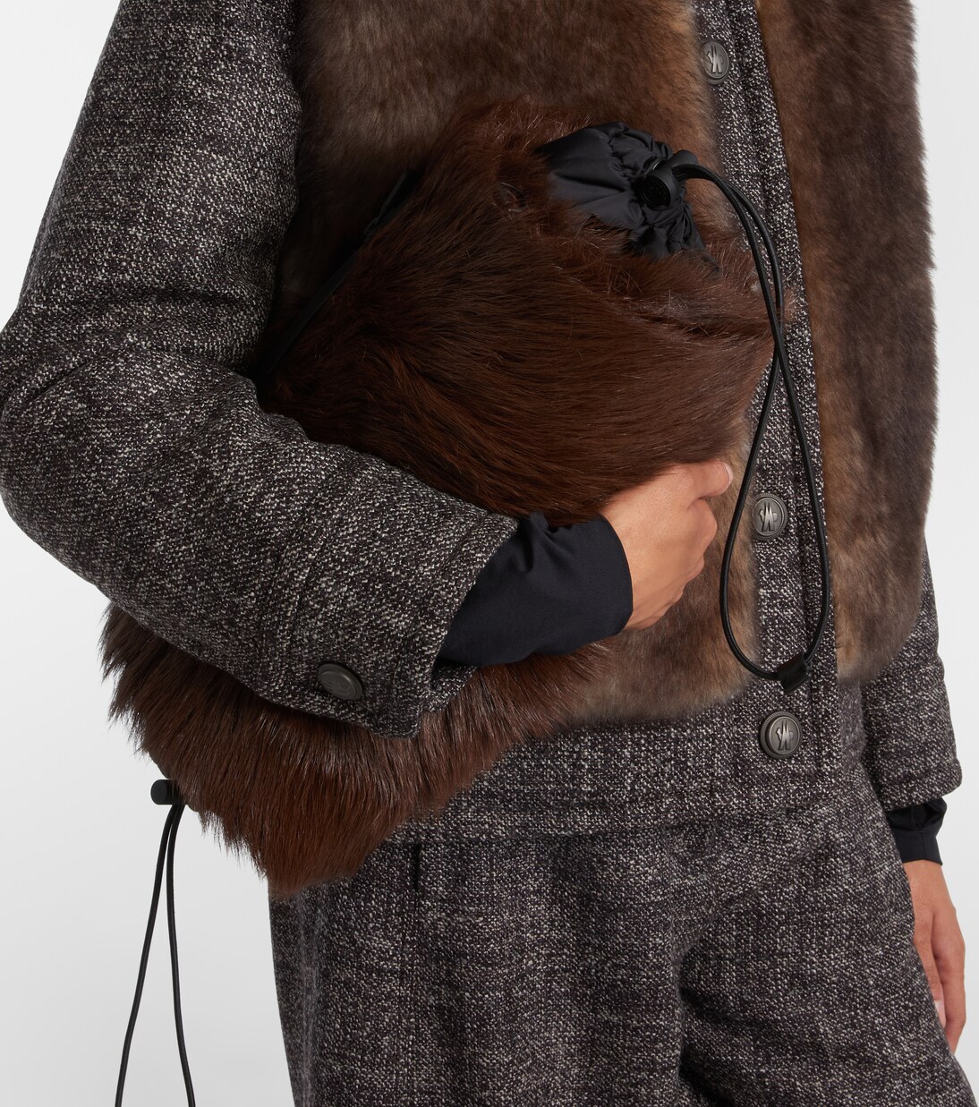 Shearling clutch | Moncler