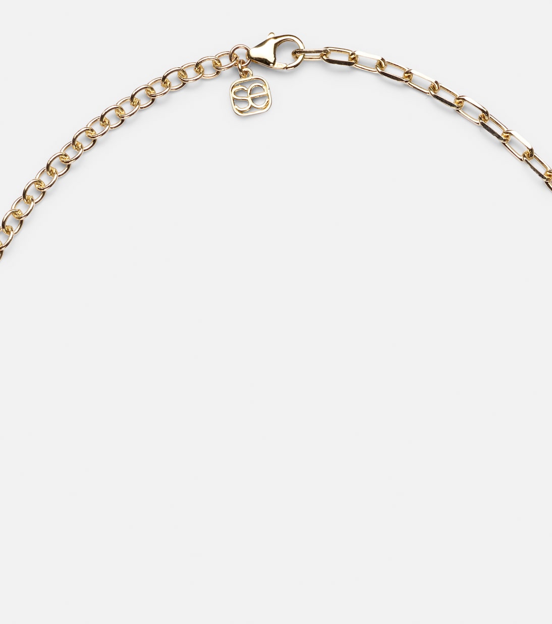 14kt gold necklace with diamonds | Sydney Evan