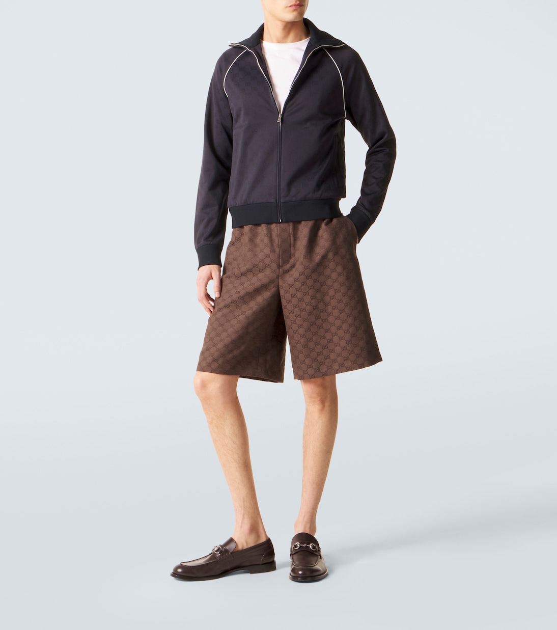 Bermuda-Shorts GG aus Canvas | Gucci