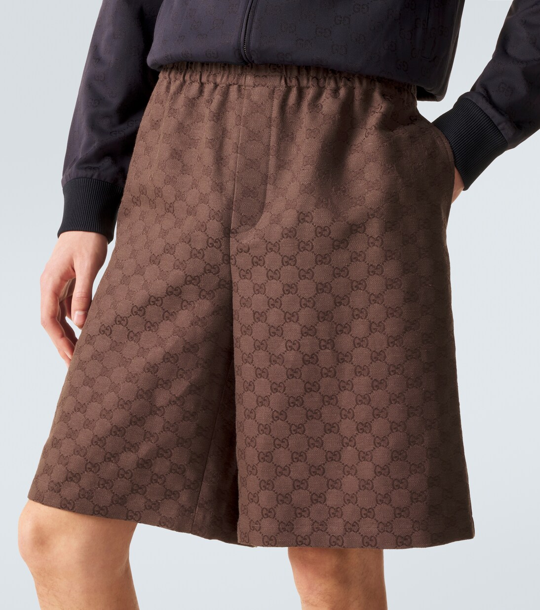 Bermuda-Shorts GG aus Canvas | Gucci