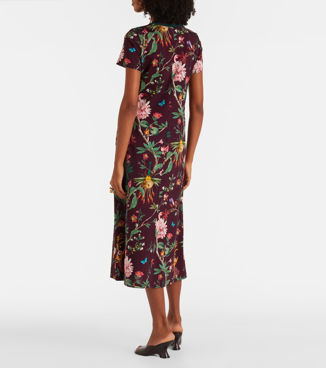 Midikleid Sporty Swing aus Baumwolle | La DoubleJ