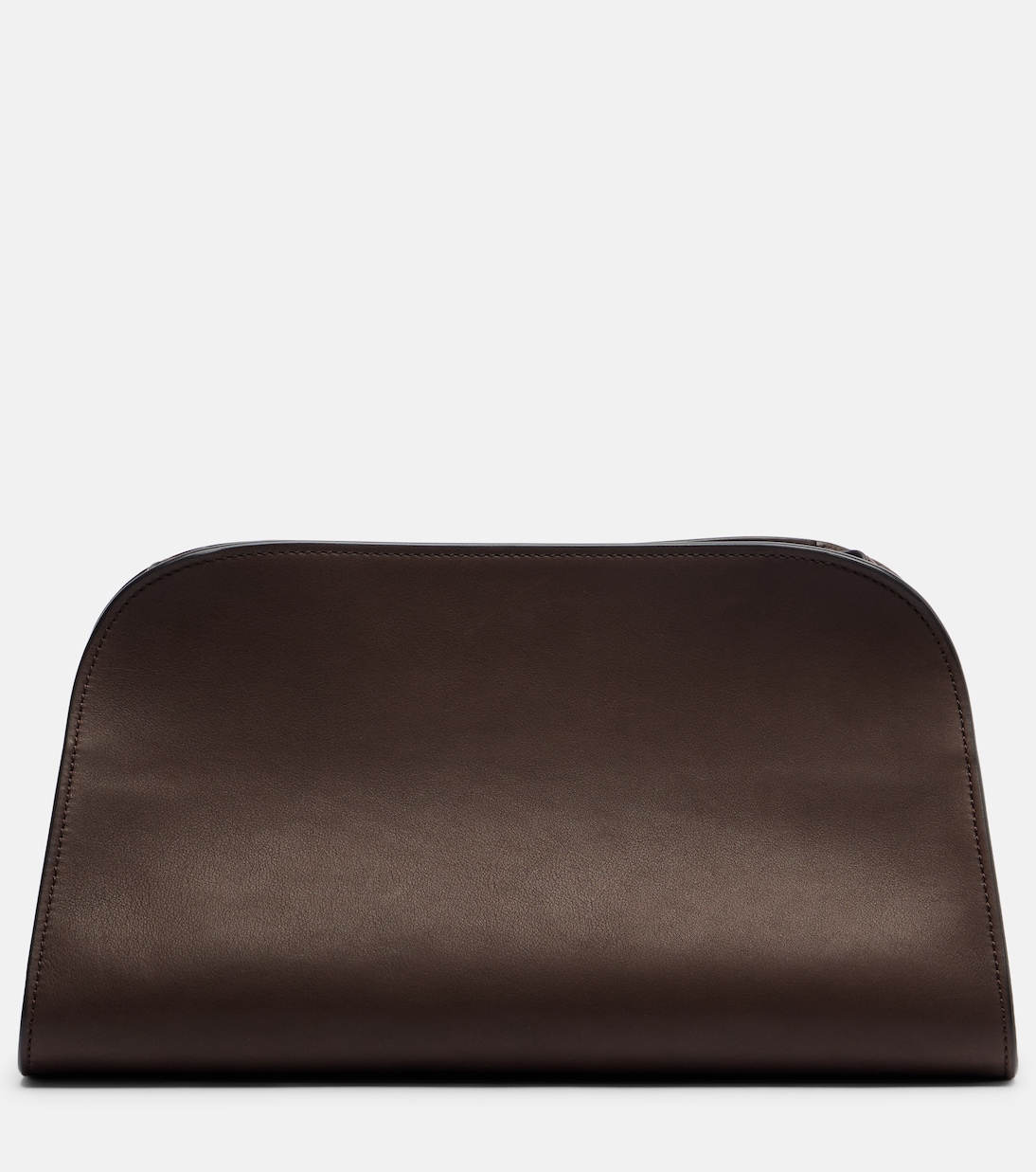 Peggy Small leather clutch | The Row