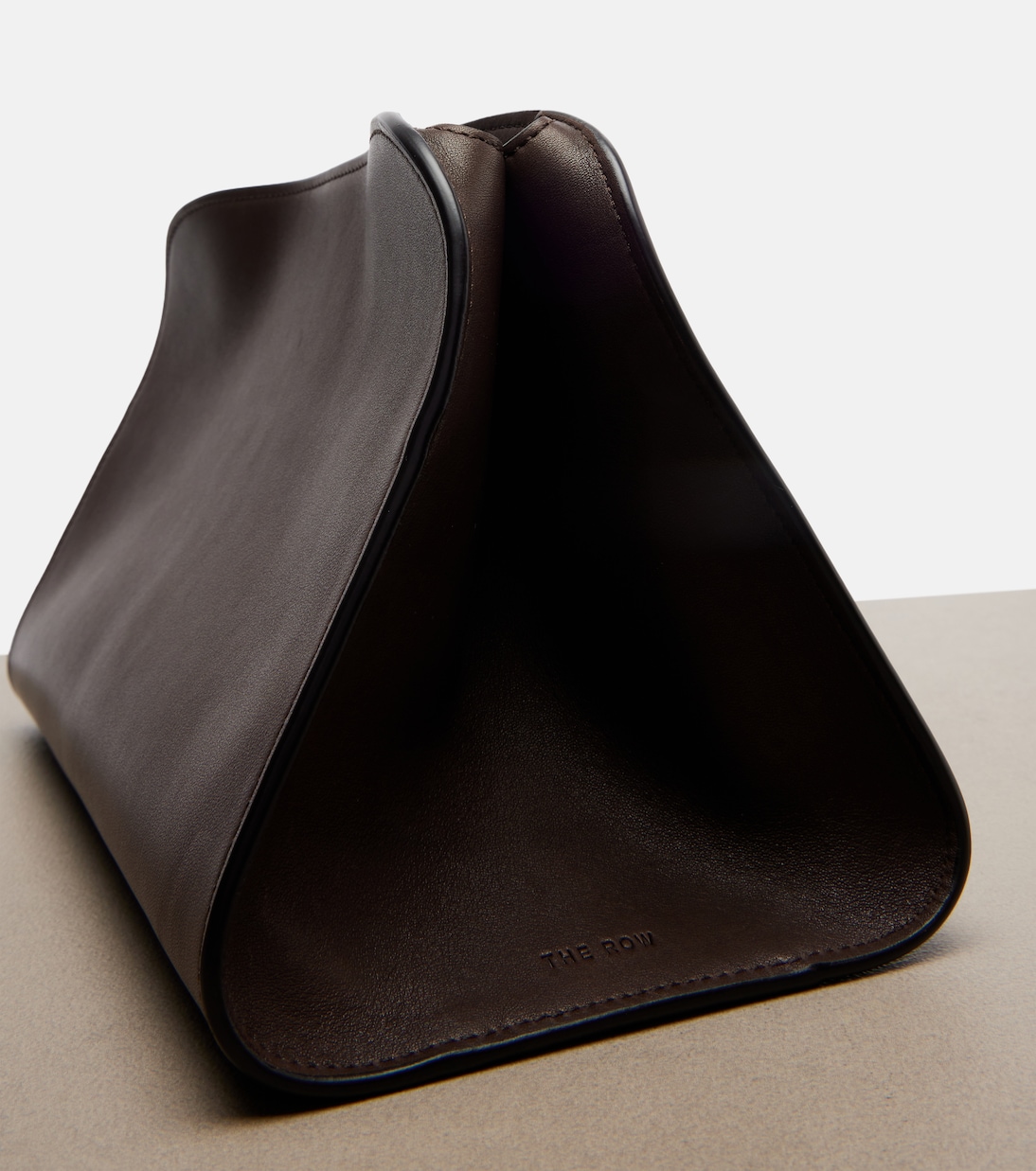 Peggy Small leather clutch | The Row