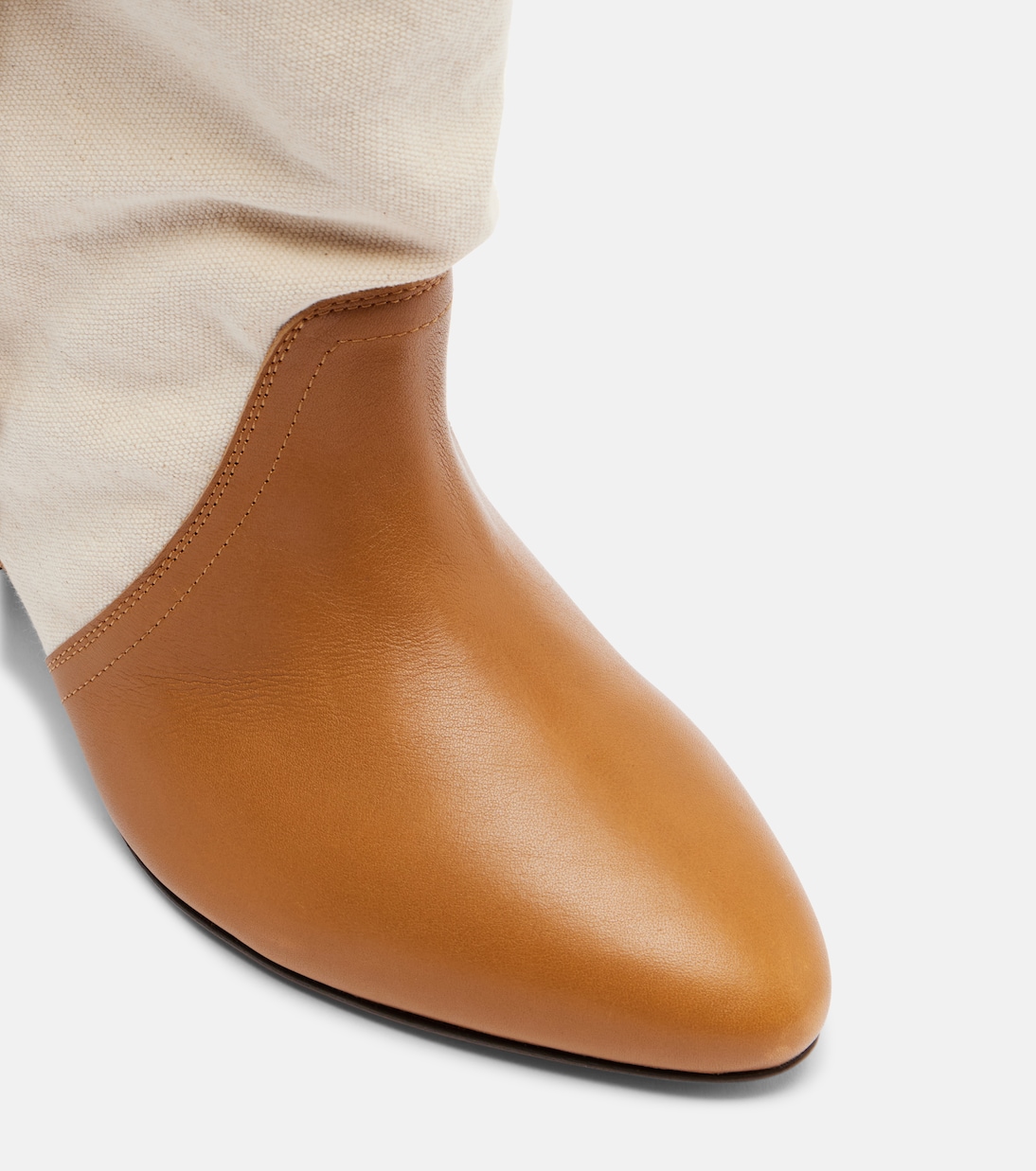 Darner 55 leather-trimmed ankle boots | Isabel Marant