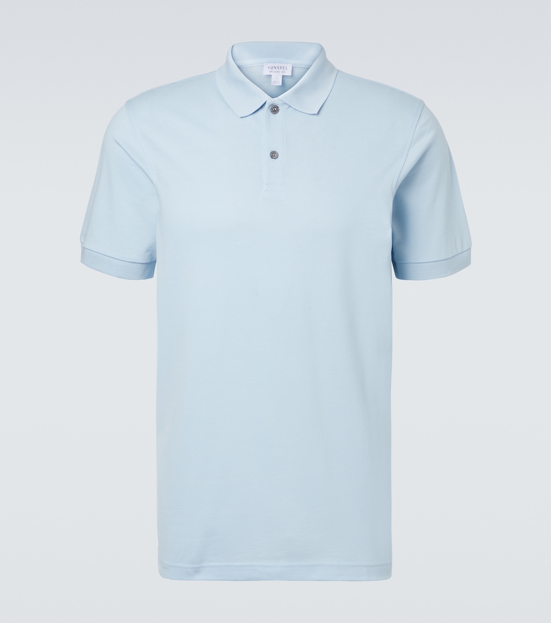 Polohemd Riviera aus Baumwoll-Mesh | Sunspel