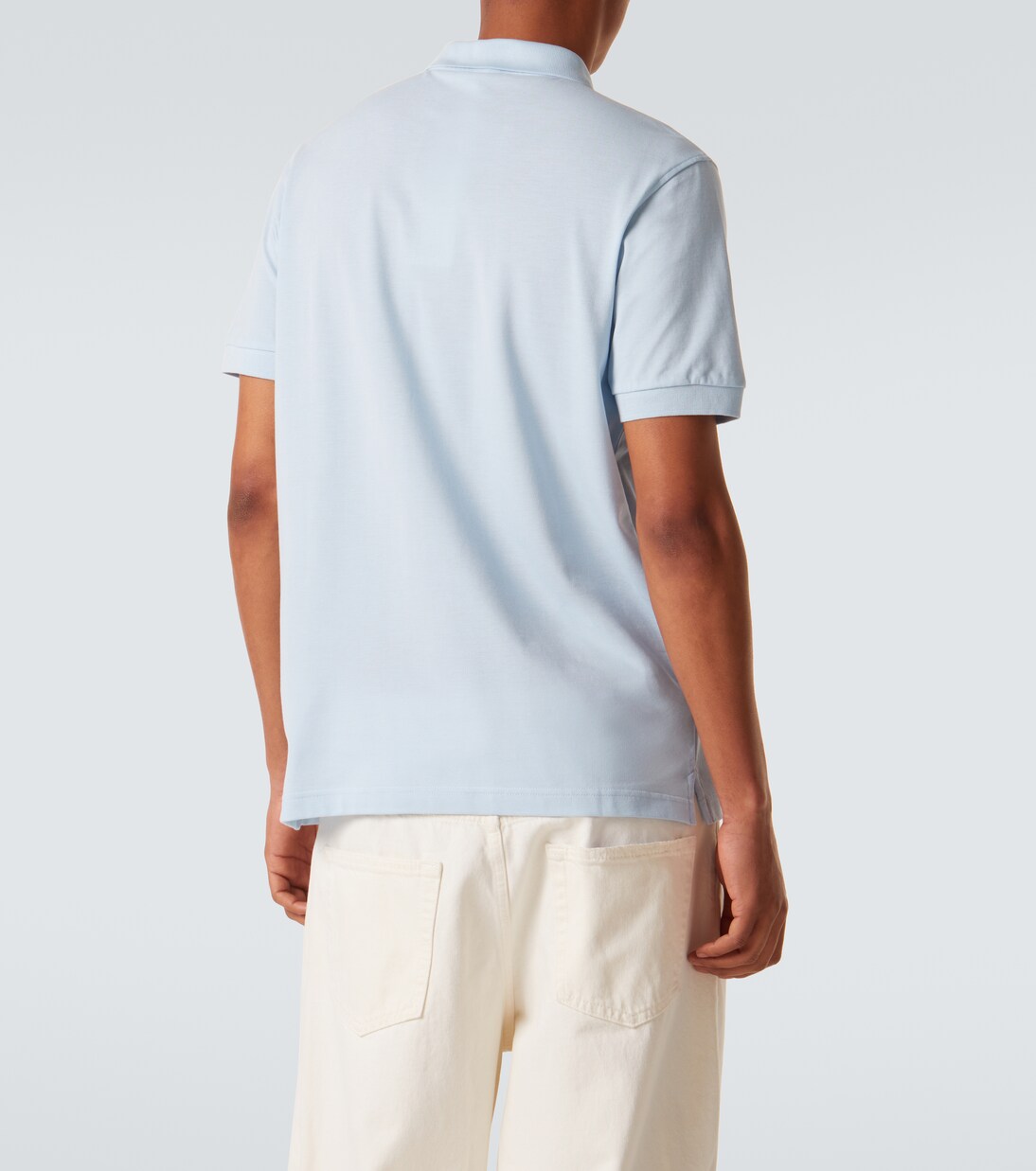 Polohemd Riviera aus Baumwoll-Mesh | Sunspel