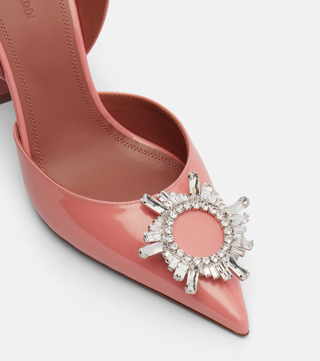 Slingback-Pumps Begum 95 aus Lackleder | Amina Muaddi