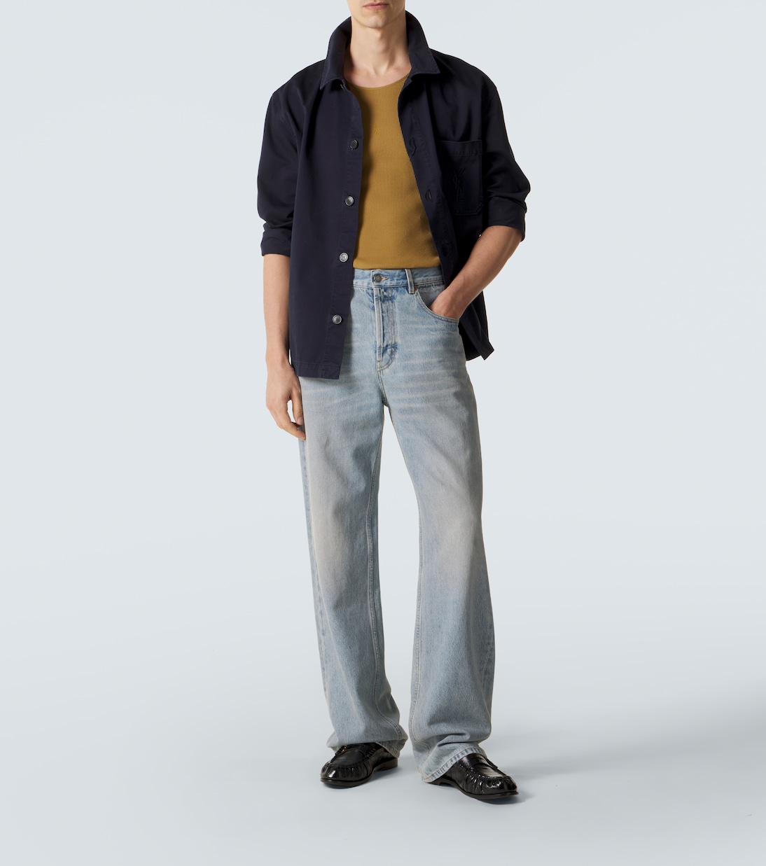 Top Cassandre aus Baumwolle | Saint Laurent