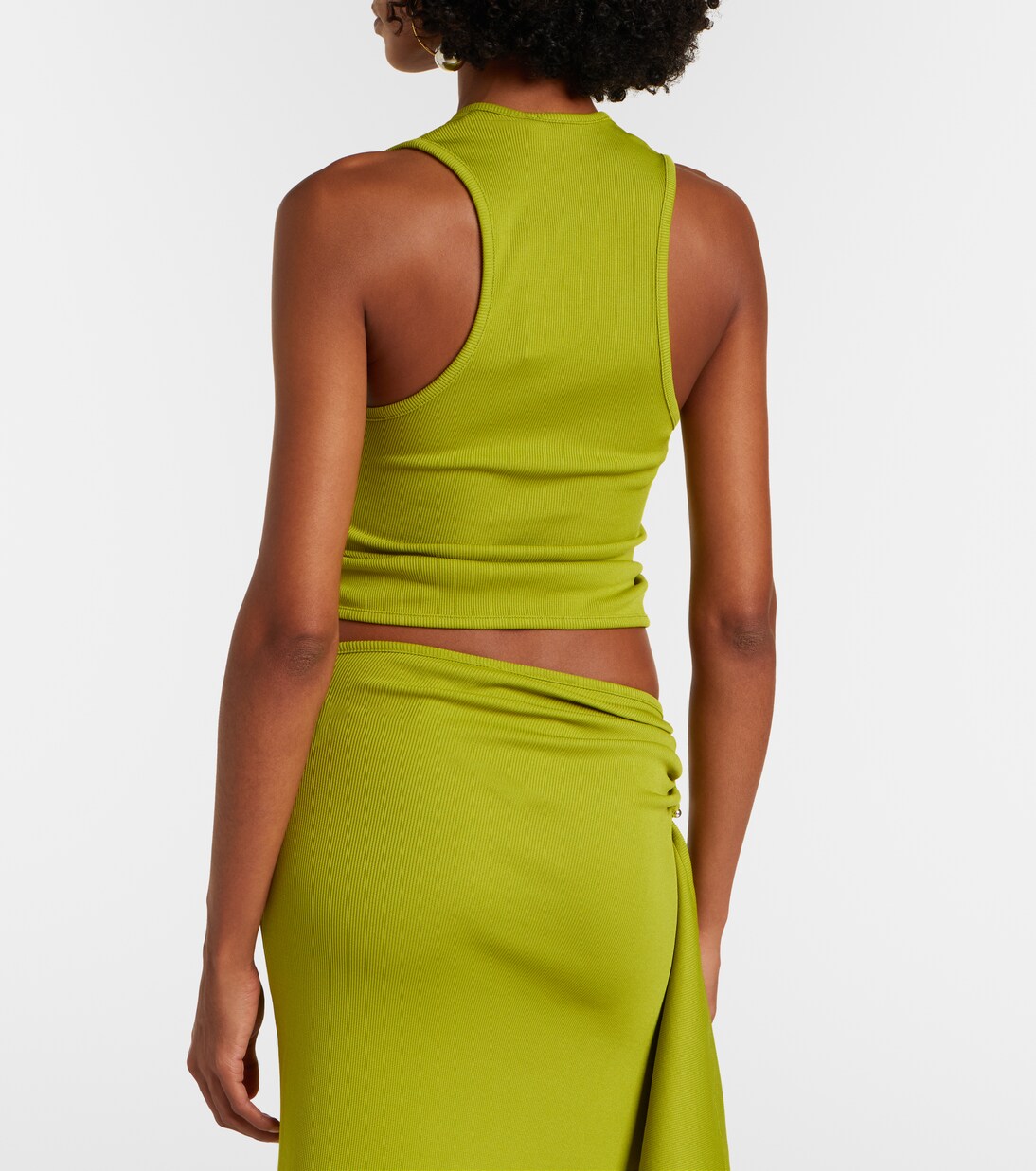 Crystal Pendant tank top | Christopher Esber