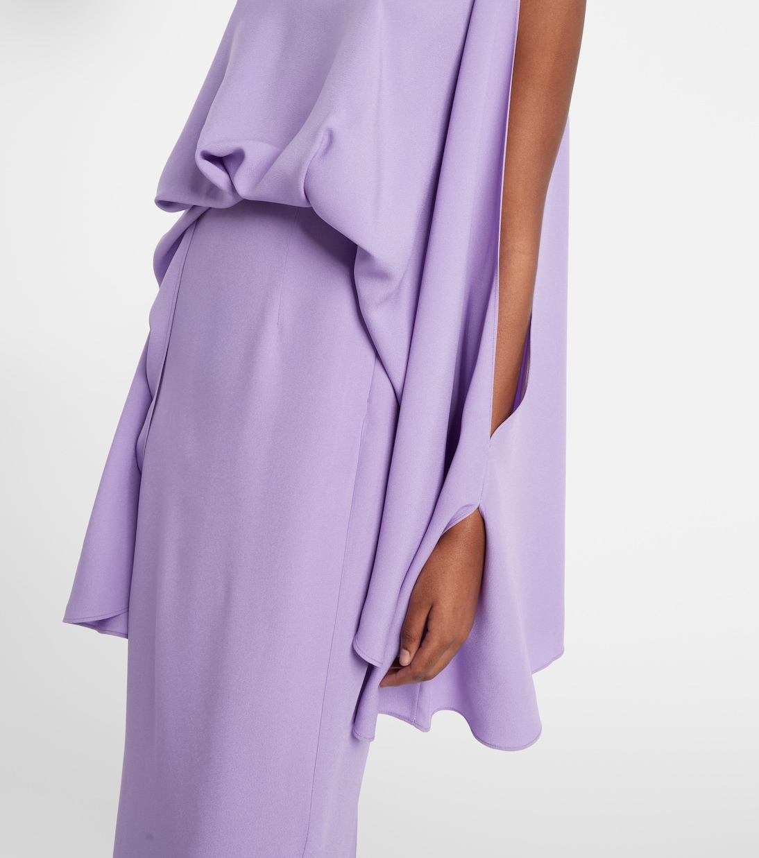Bacall draped satin gown | Taller Marmo