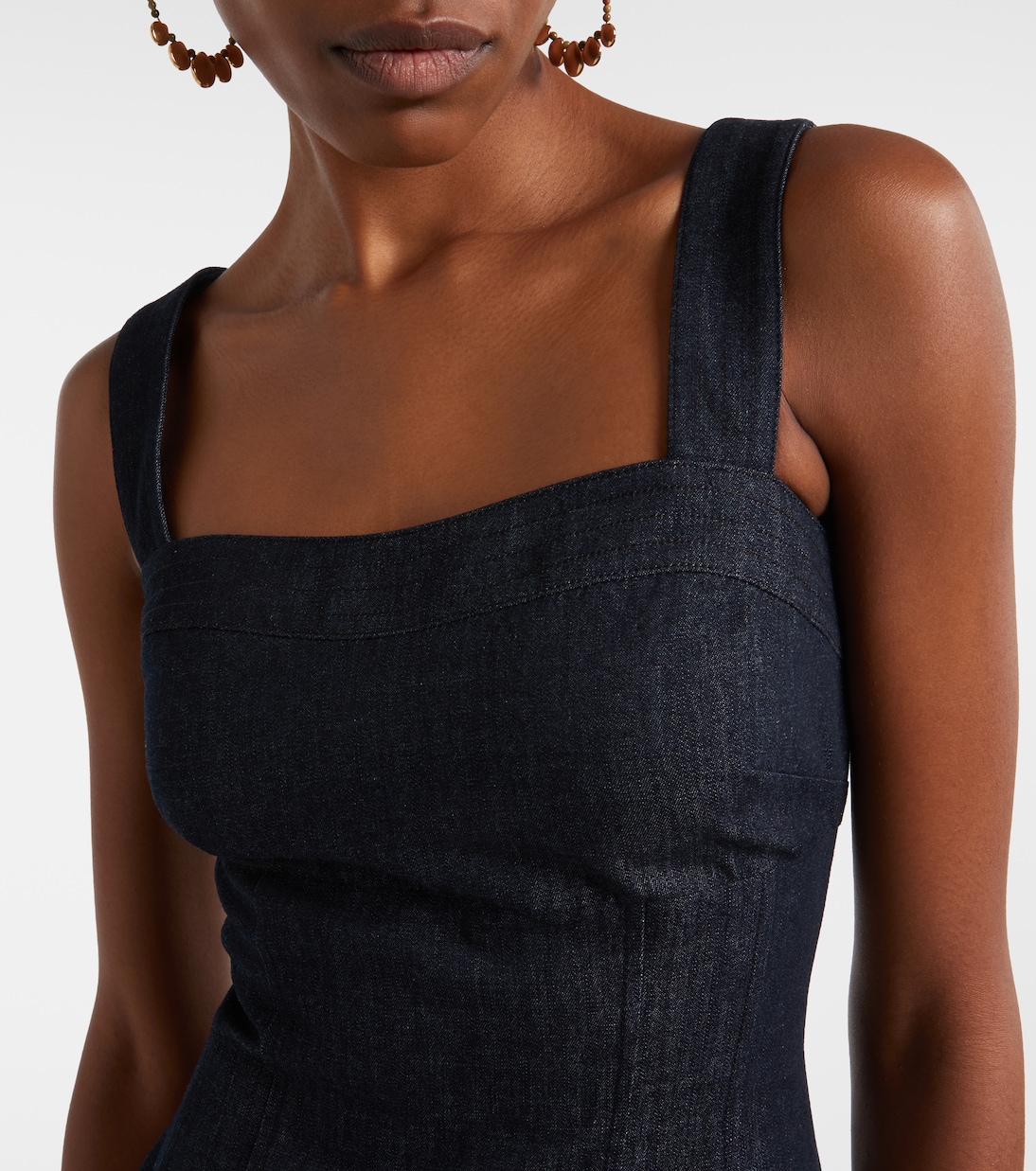 Midikleid Rosaura aus Denim | Veronica Beard