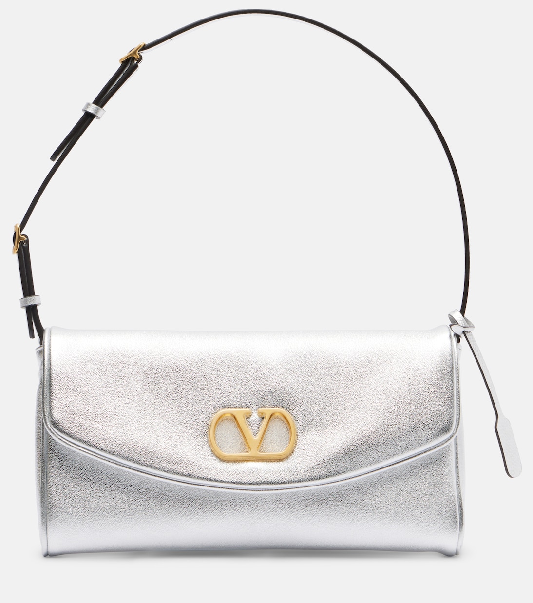 DeVain Small metallic leather shoulder bag | Valentino Garavani