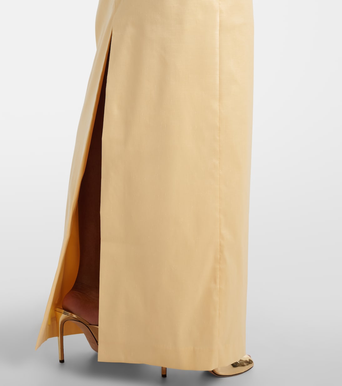 Mandy pleated gown | Rebecca Vallance