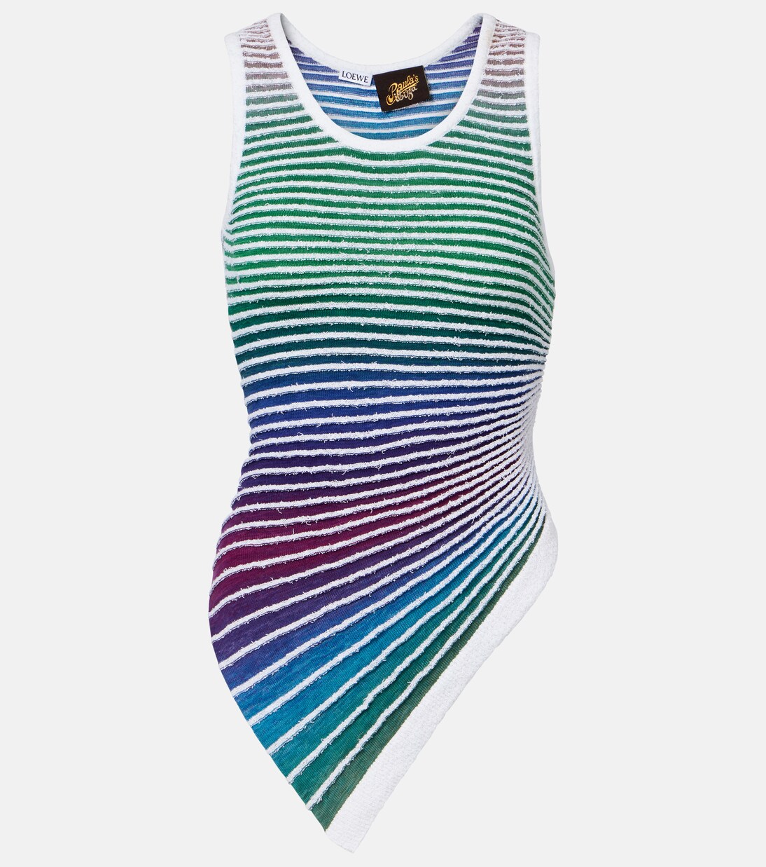 Paula's Ibiza cotton-blend tank top | Loewe