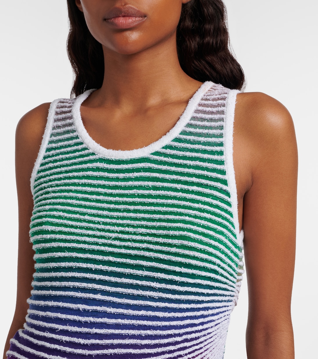Paula's Ibiza cotton-blend tank top | Loewe