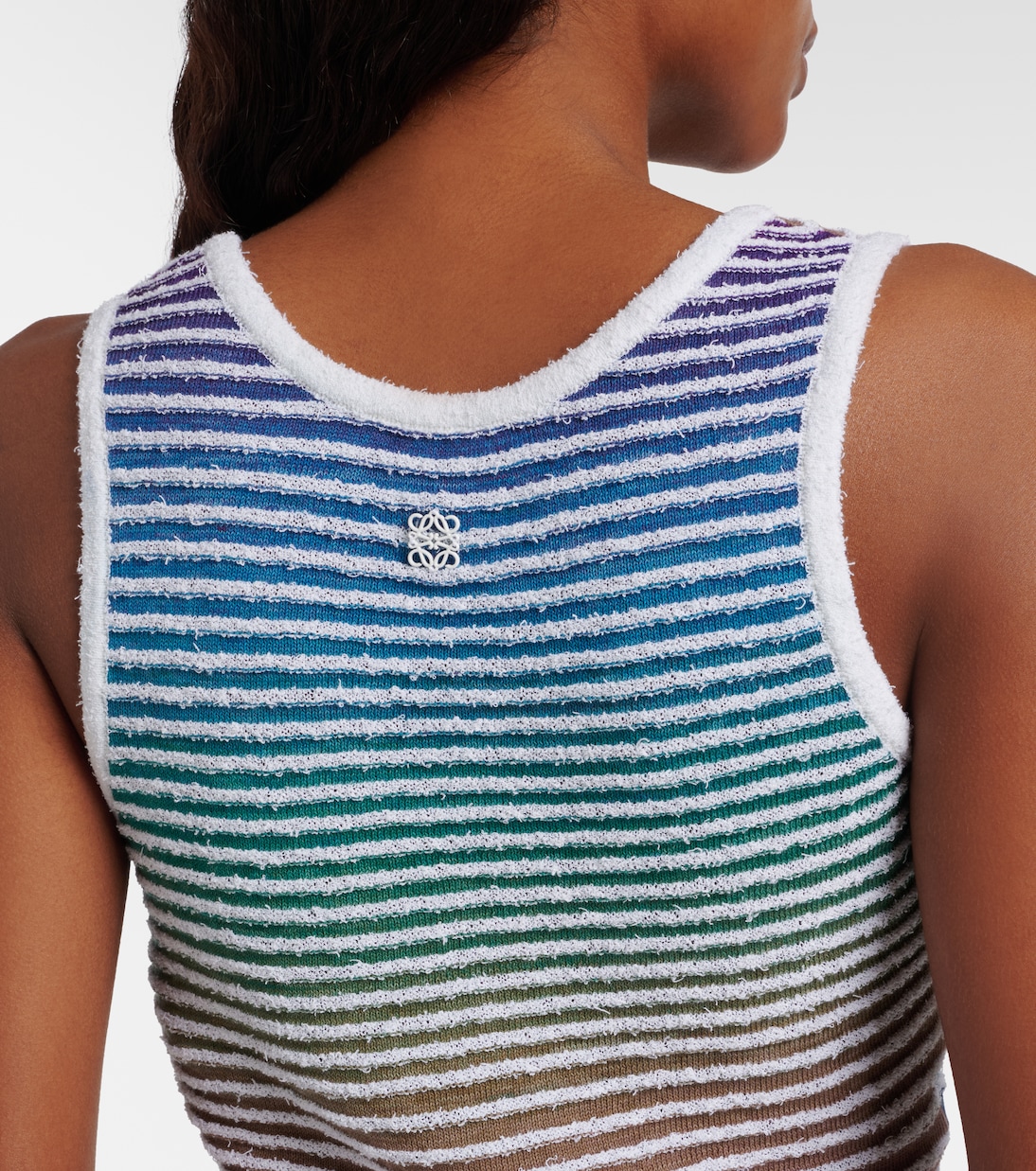 Paula's Ibiza cotton-blend tank top | Loewe