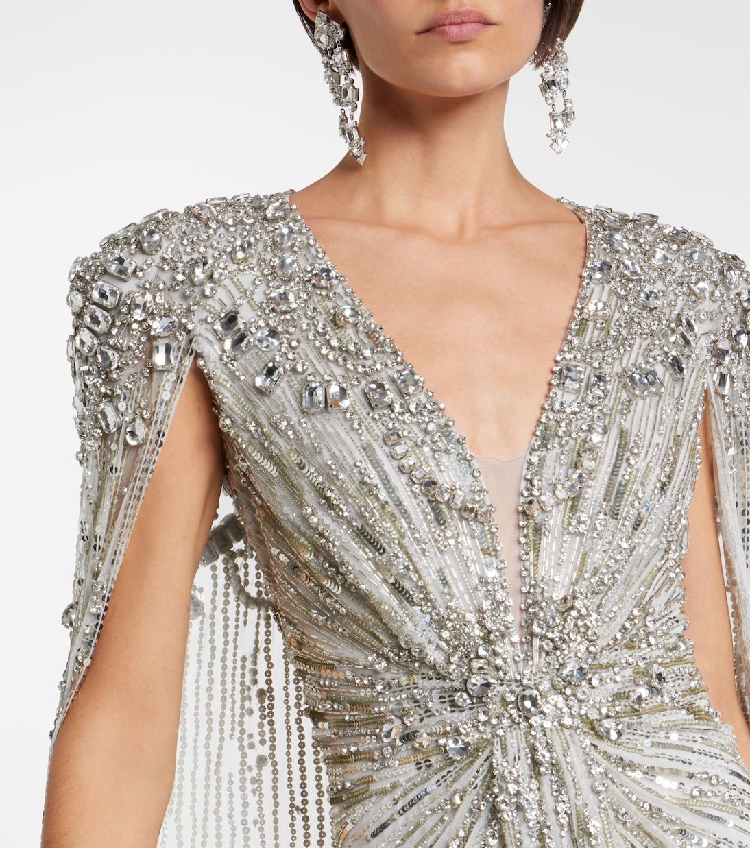 Verzierte Robe Lotus Lady | Jenny Packham