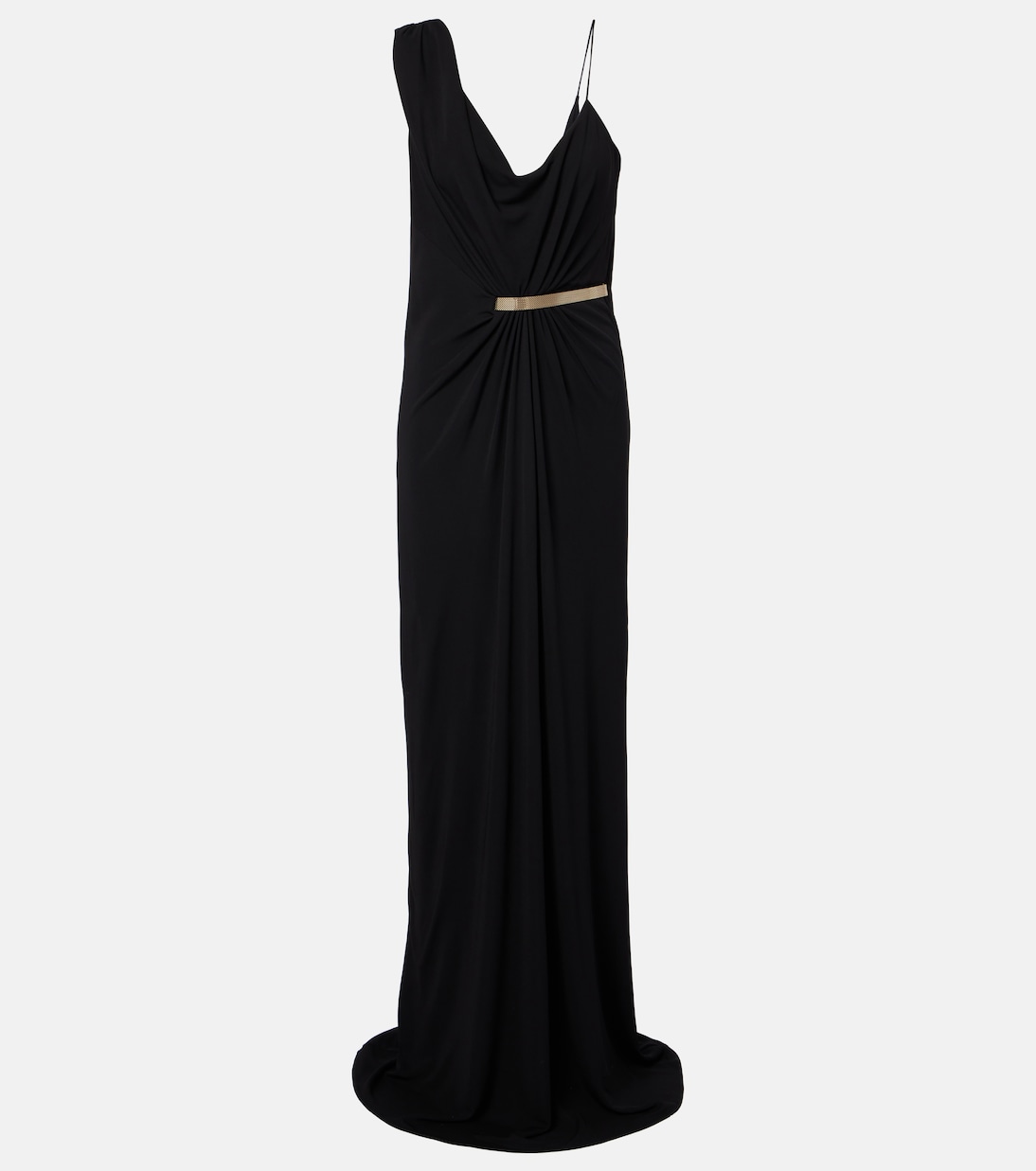 Draped gathered crêpe jersey gown | Tom Ford