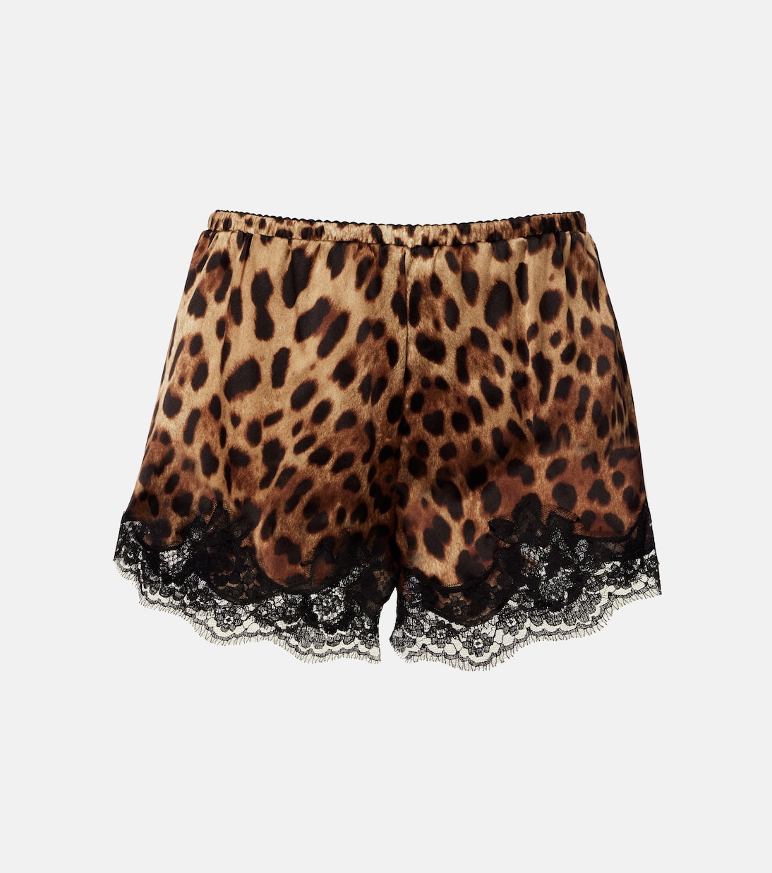 Bedruckte Shorts aus einem Seidengemisch  | Dolce&Gabbana