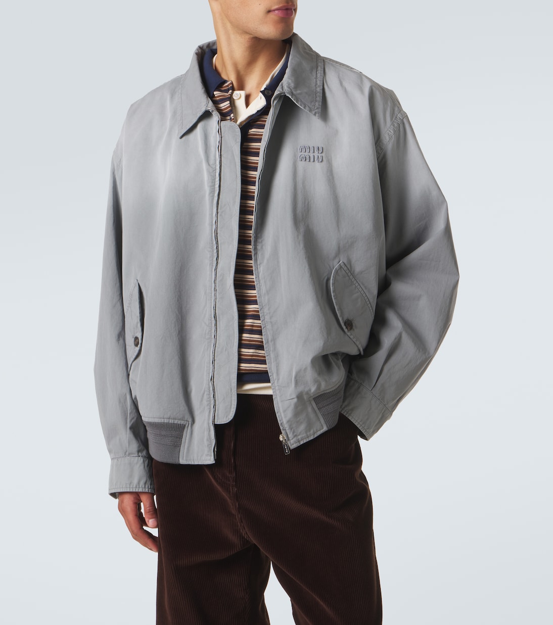 Blouson en coton | Miu Miu