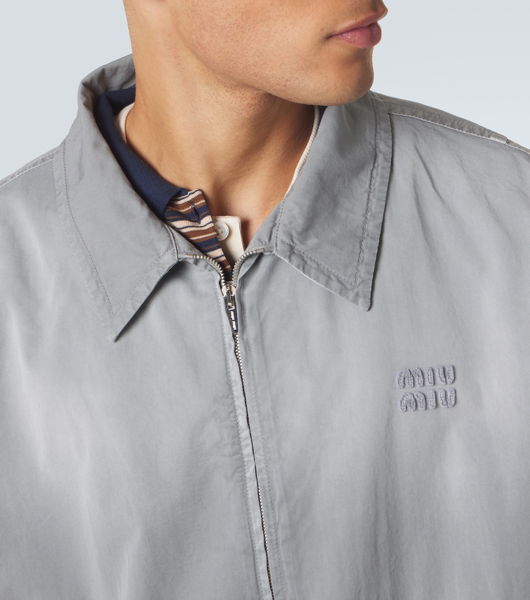 Blouson en coton | Miu Miu