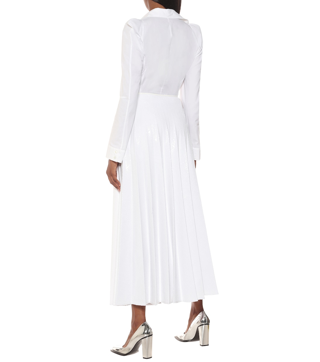 Verzierter Midirock mit Pailletten | Peter Do